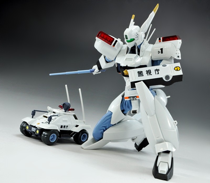 特車二課から「ROBOT魂＜SIDE LABOR＞イングラム」出動！1号機レビュー