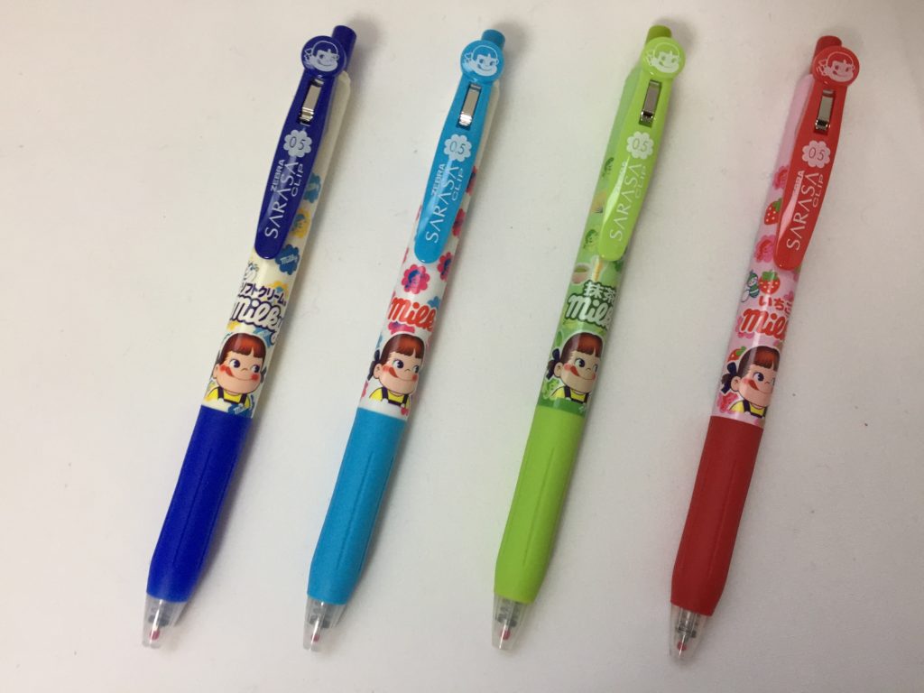 限定 不二家 ペコちゃん サラサ ボールペン 未開封】サラサクリップ