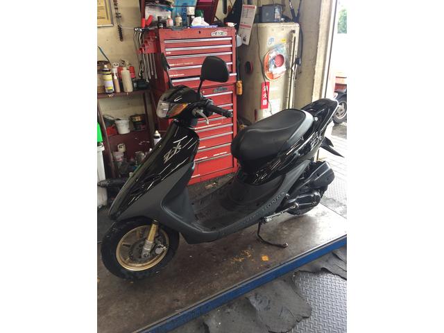 ホンダ ライブDioZX AF35 メンテナンスにてブレーキフルードの交換です