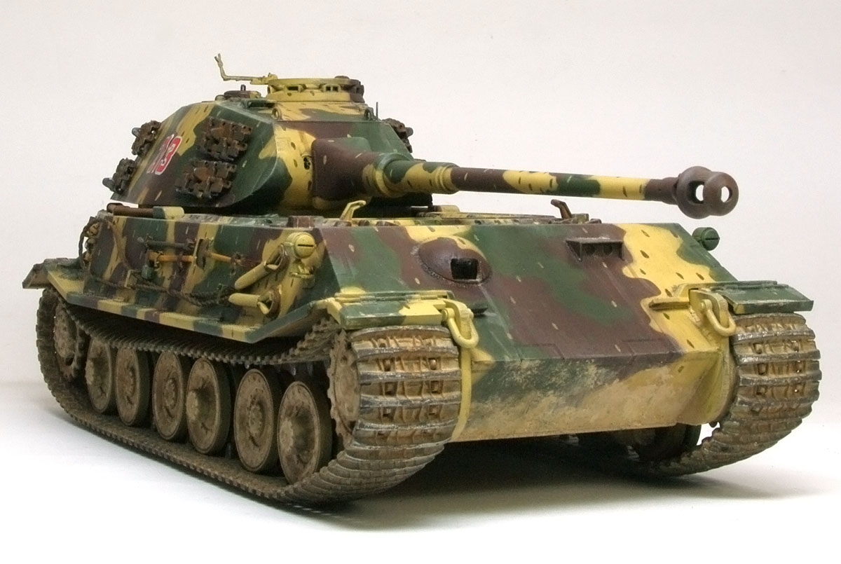 プラモ日記 » ドイツ・試作重戦車VK.45.02(P)H その5 完成!!