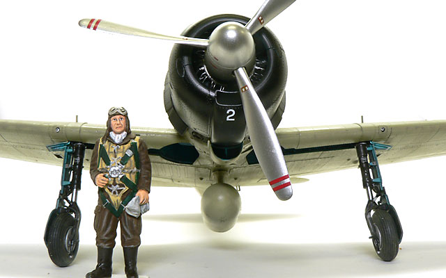 蒼志さま専用 零式艦上戦闘機 21型 & パイロットフィギュアセット 蒼