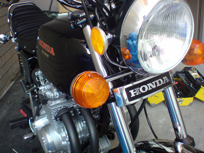 結局純正ウインカー - CB400F