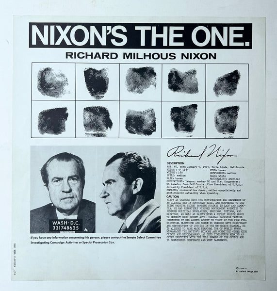 Nixon's The One Poster #4 – Poster Museum