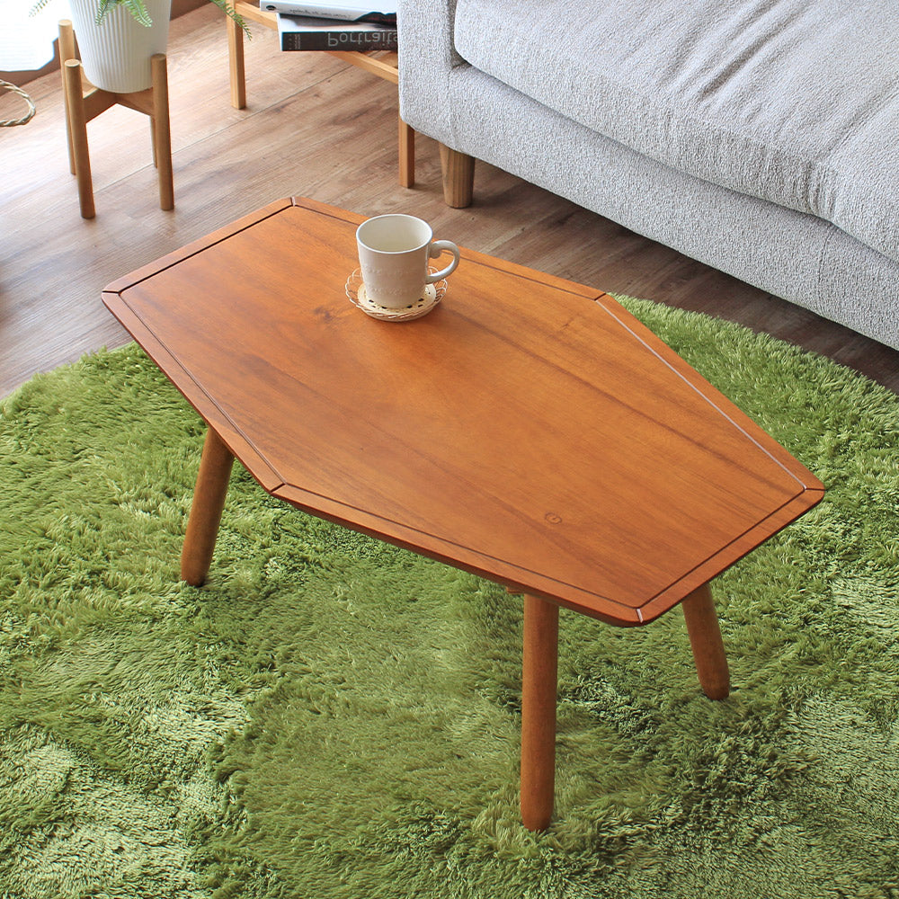 六角形こたつテーブル クーティオ 幅80cm – 【公式】rugoo CARPET