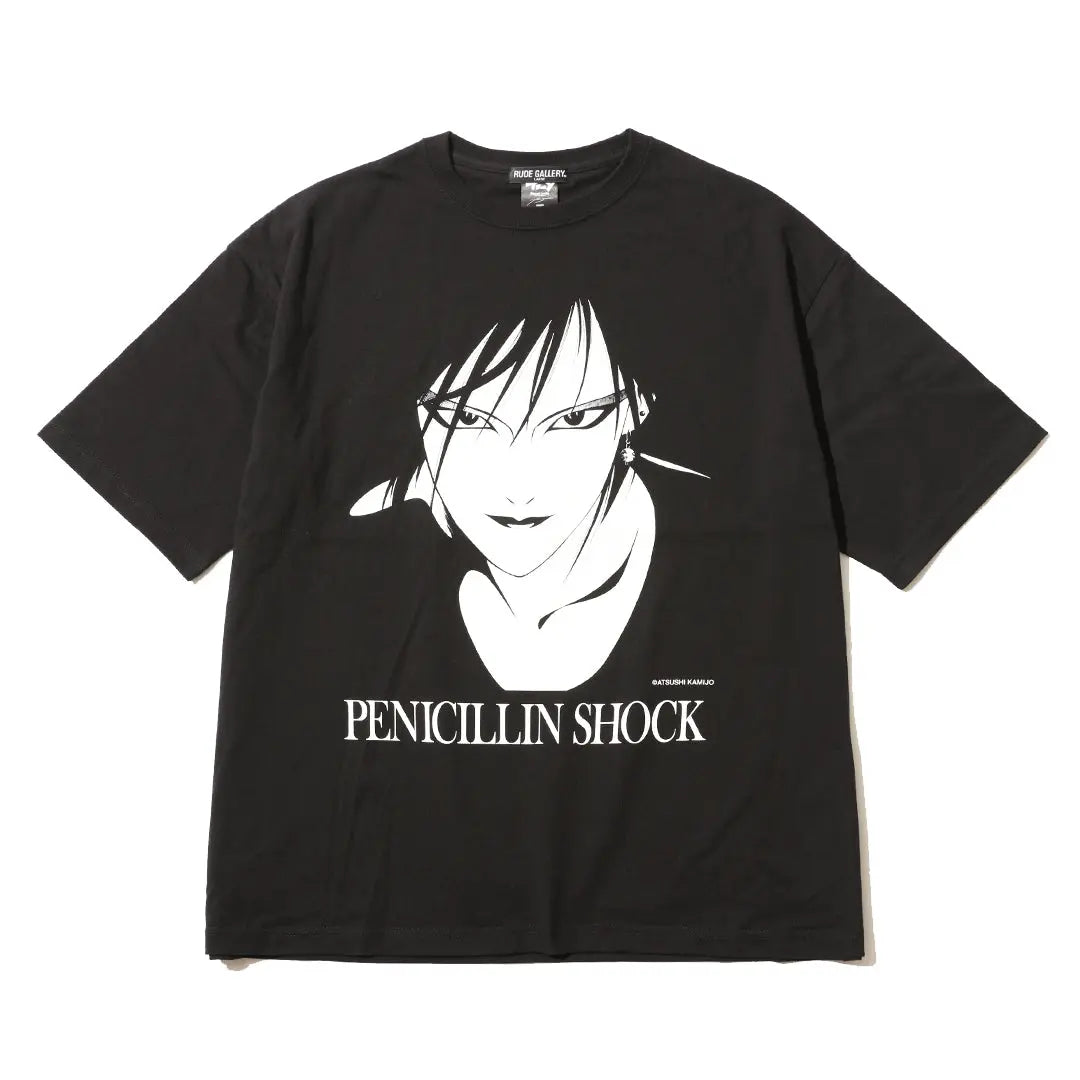PENICILLIN SHOCK BIG TEE - Collaboration by 上條 淳士 - RUDE