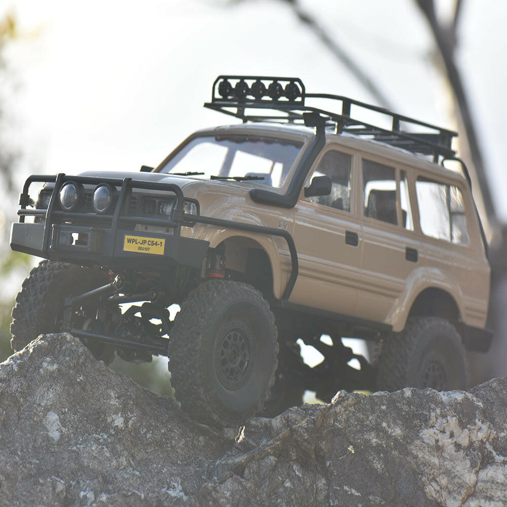 WPL C24改 C54..1 ランクル80ボディ搭載 製作車 1/16 WPL C54-1