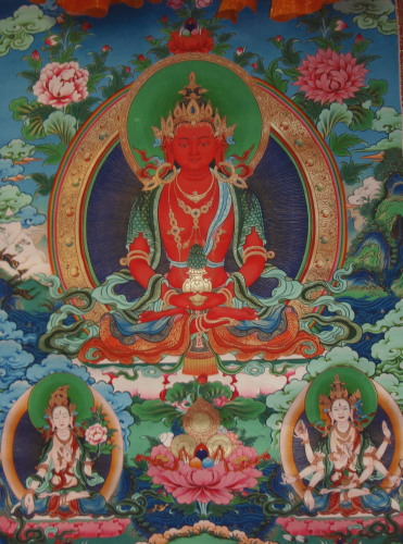 チベット密教法具 阿弥陀仏 阿弥陀如来 仏像 福運・福徳 仏教 真鍮制