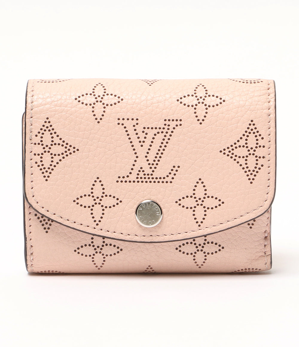 LOUIS VUITTON 三つ折り財布 マヒナ ポルトフォイユイリス XS ピンク