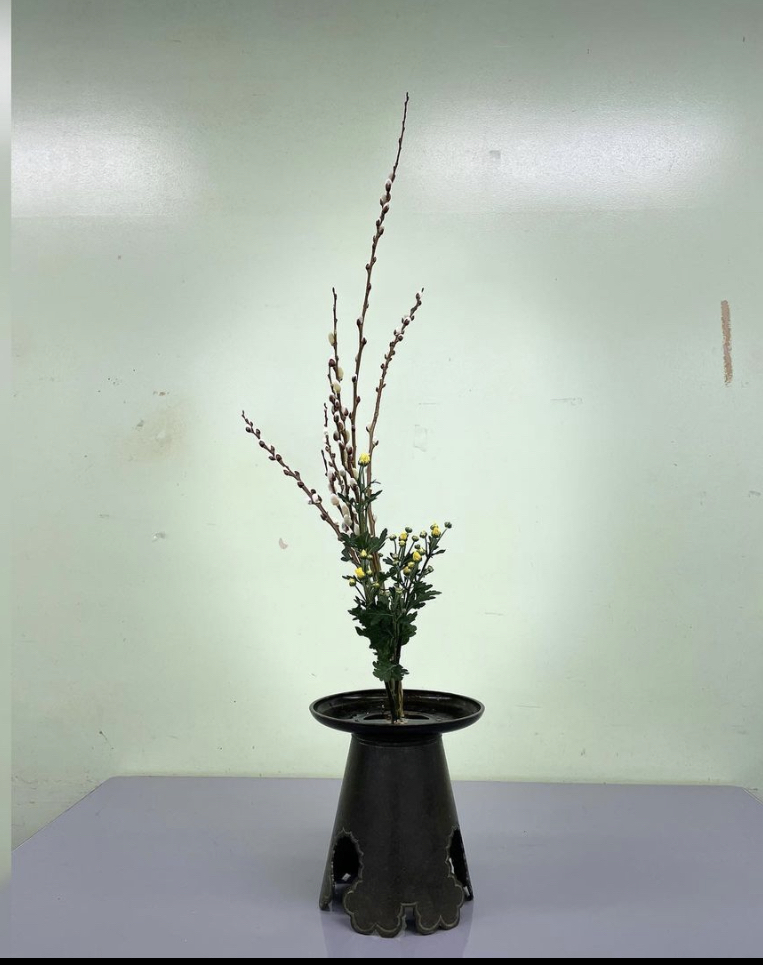 葉水 家具・インテリア 花器 銅器 いけばな 池坊 立花 華道具 銅製花器