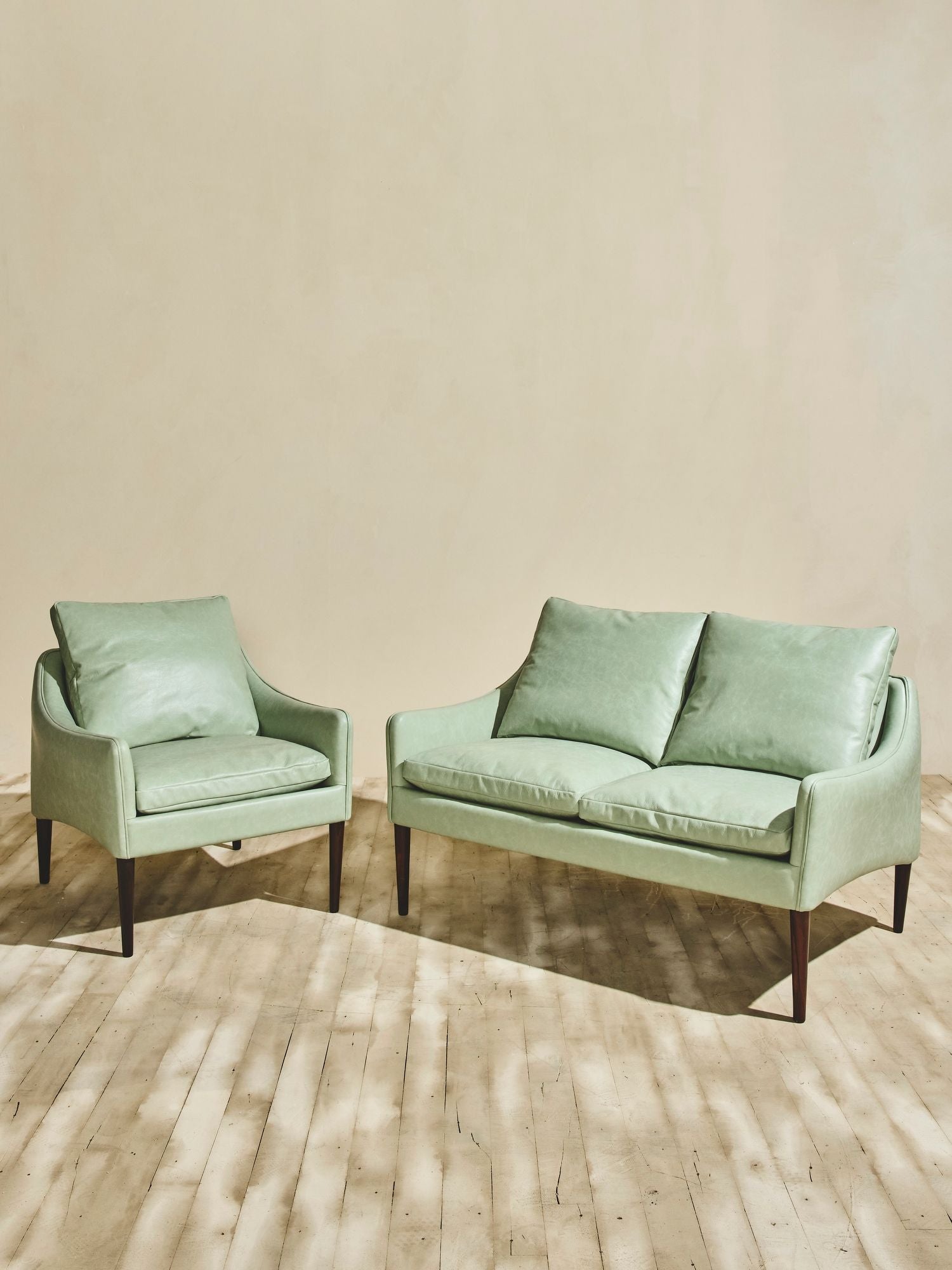 Vintage Danish Modern - Hans Olsen - Mint Setee and Lounge Chair