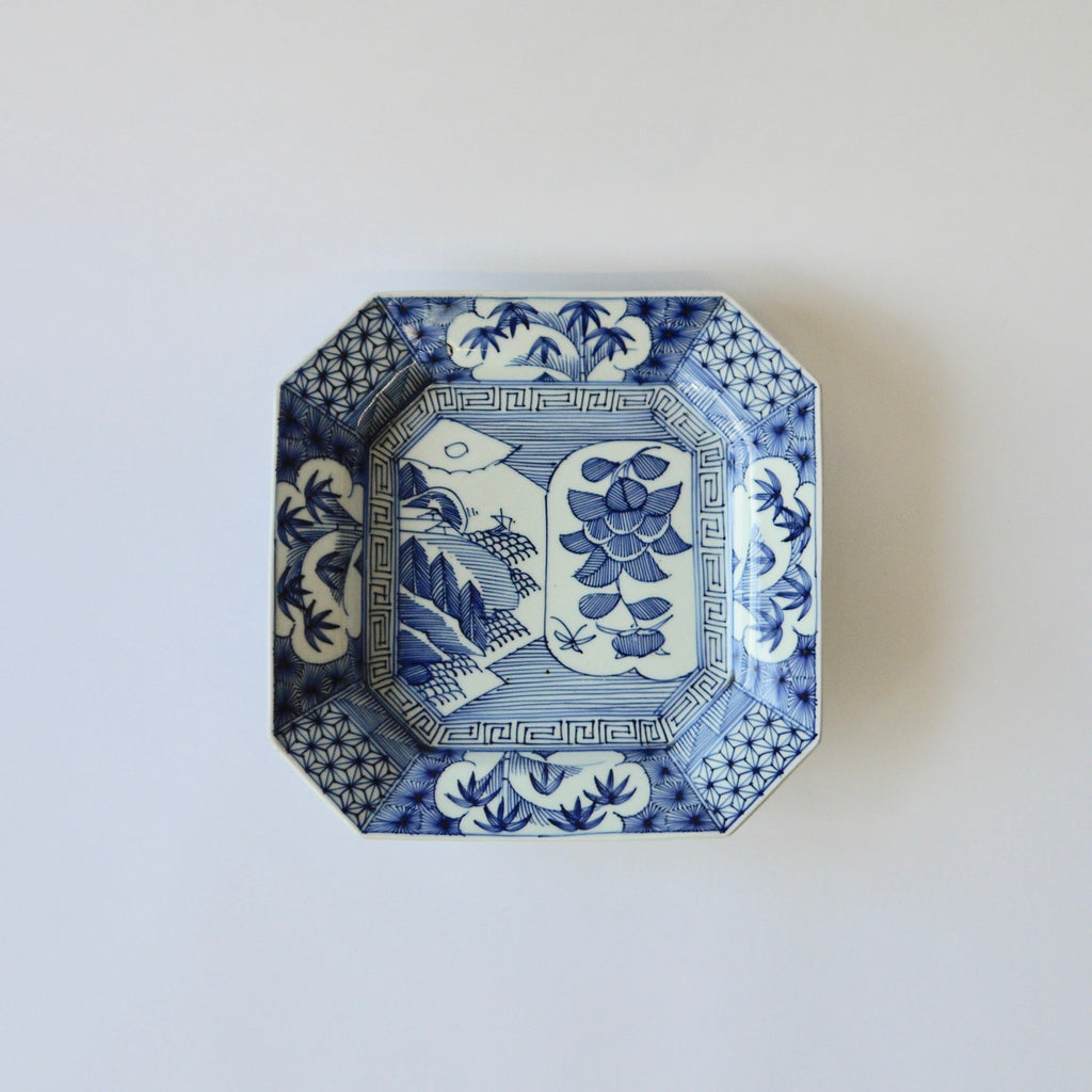 古伊万里 染付角皿 古伊万里 染付 角皿 (26.5cm) – S-STORE