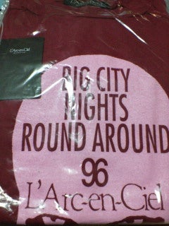 スタッフパス BIC CITY Night round 96 ラルク L'Arc スタッフパス BIC