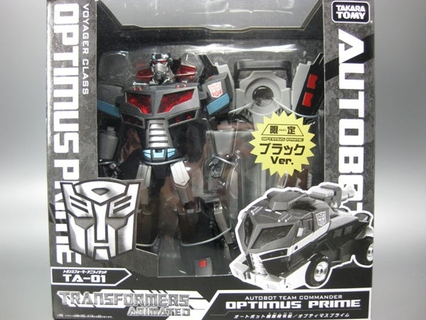 トランスフォーマー アニメイテッド オプティマスプライム ブラックVer