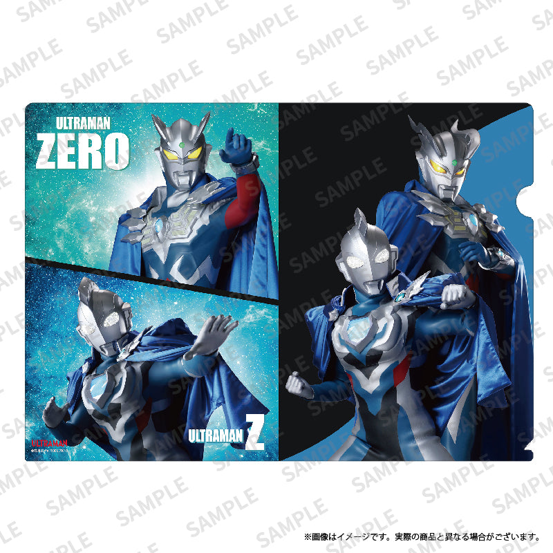クリアファイル ウルトラマンゼロ＆ウルトラマンゼット – TSUBURAYA