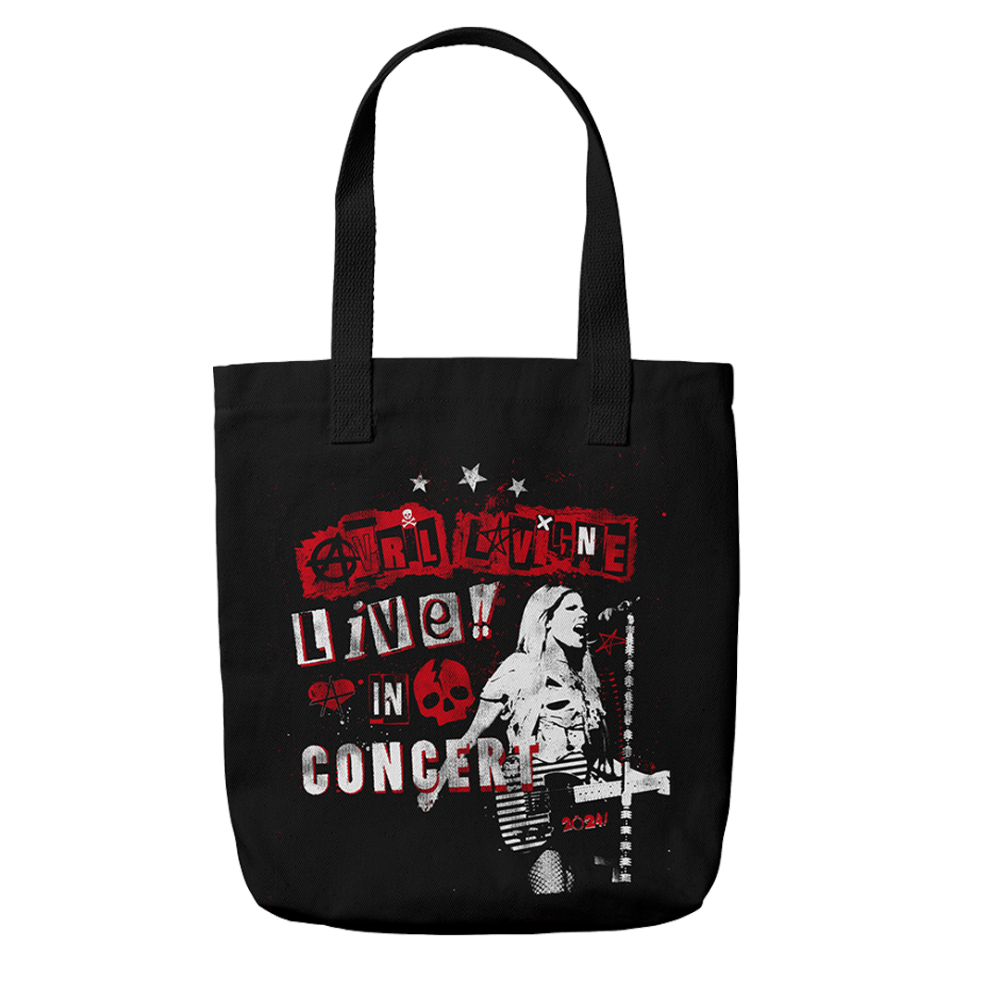 GREATEST HITS TOTE BAG - Avril Lavigne Official Store