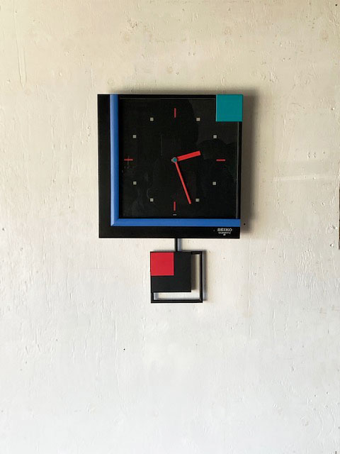 80's SEIKO セイコー ポストモダン デザイン ヴィンテージクロック