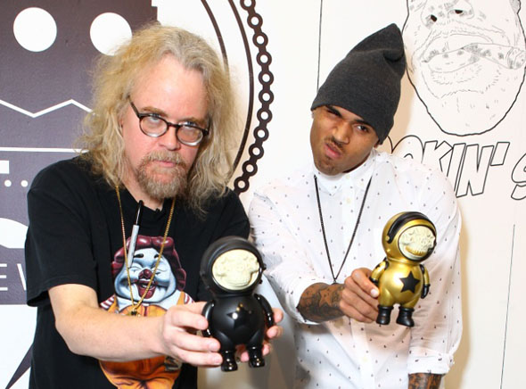 その他 RonEnglish x ChrisBrown Skull Star Gold RonEnglish x