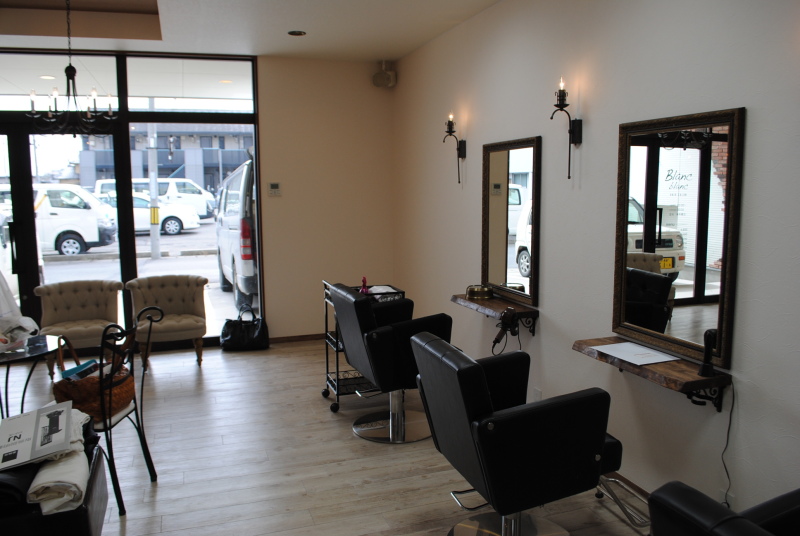 ヴィンテージ風 金属製風ミラー 美容室 理容室 セット面 美容院の