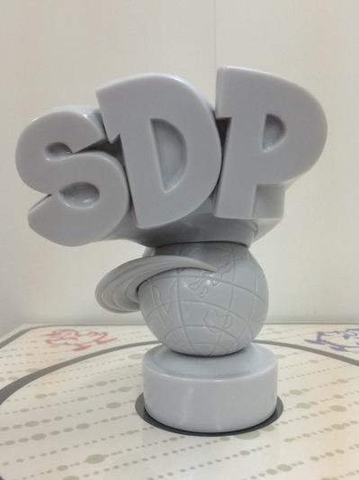 スチャダラパー 限定 ロゴマーク 3D ソフビ フィギュア フルカラーver