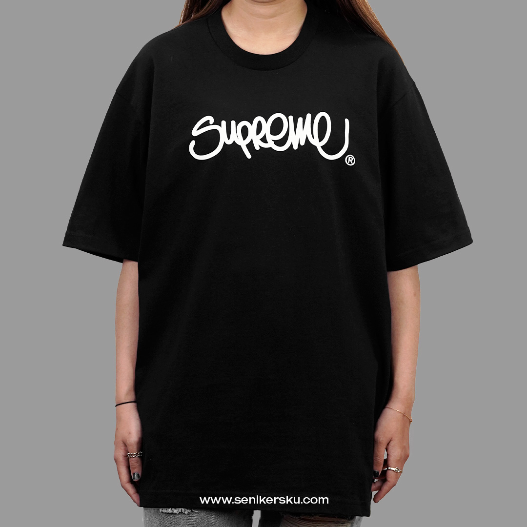 Supreme Handstyle Tee Mサイズ Supreme Hand Style Tee Black