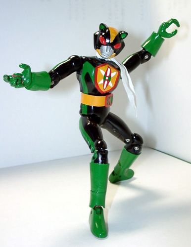 バトルフィーバーJ バトルケニヤ バトルケニア ソフビ 当時物