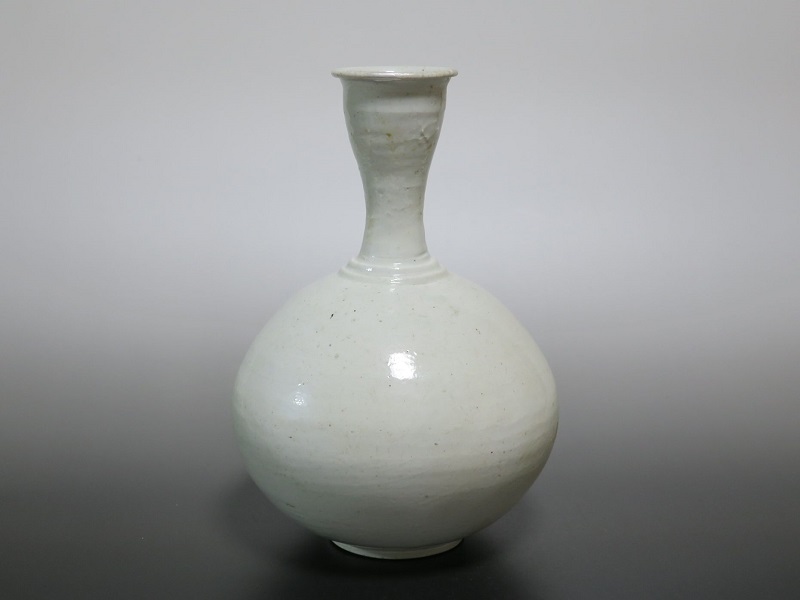 仙遊洞 李朝 白磁 徳利