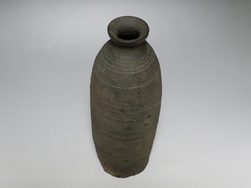 a995 時代 琉球 鬼腕花入 茶道具 古物 骨董 a995 時代 琉球 鬼腕花入