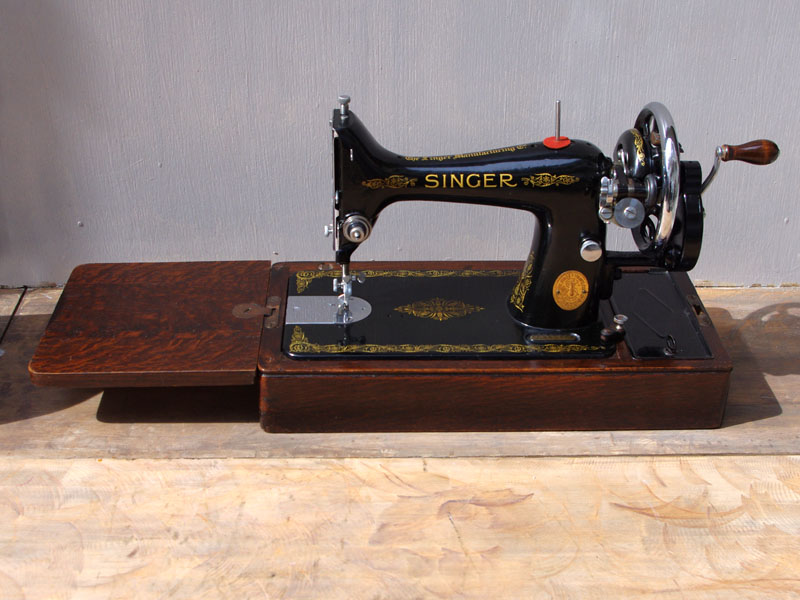 No.285 SINGER 99K シンガー製 手回しミシン：アンティークミシン修理