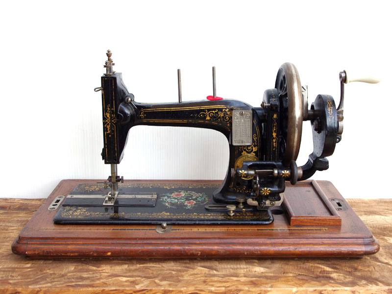 No.235 Seidel & Naumann シーデル＆ナウマン製 手回しミシン