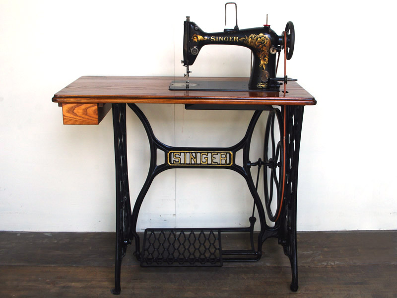 SINGER シンガー レトロ 足踏みミシン 作業台 | reberry シンガー