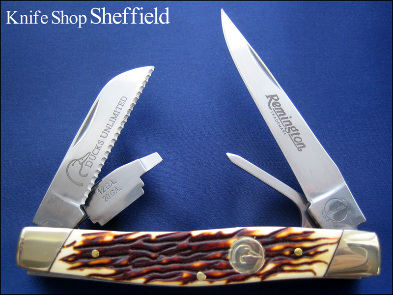 ナイフショップ シェフィールド】レミントン(REMINGTON) DUCKS UNLIMITED