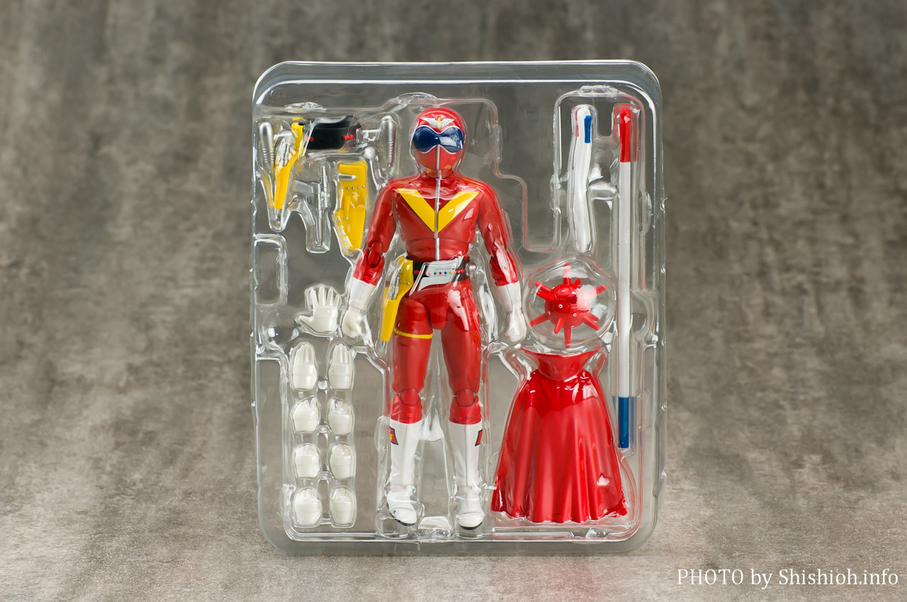 レビュー】 バンダイ S.H.Figuarts アカレンジャー [秘密戦隊ゴレンジャー]