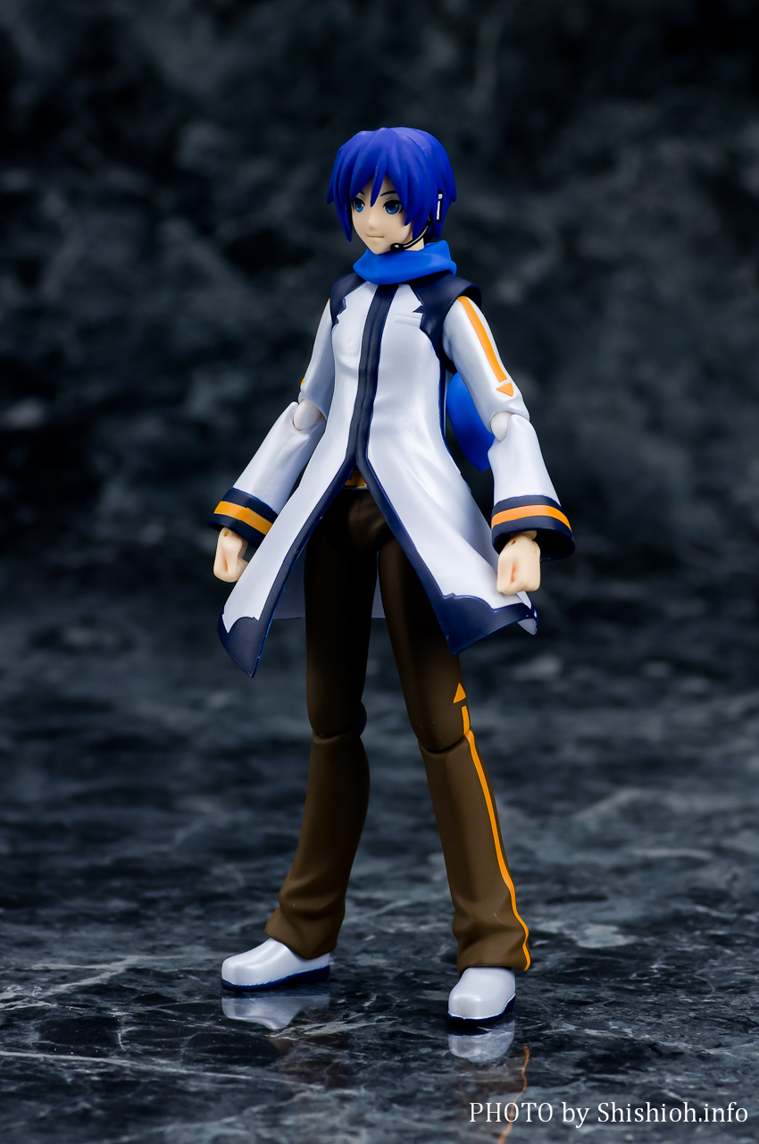 Figma KAITO ボーカロイド ABS＆PVC塗装済み可動フィギュア figma