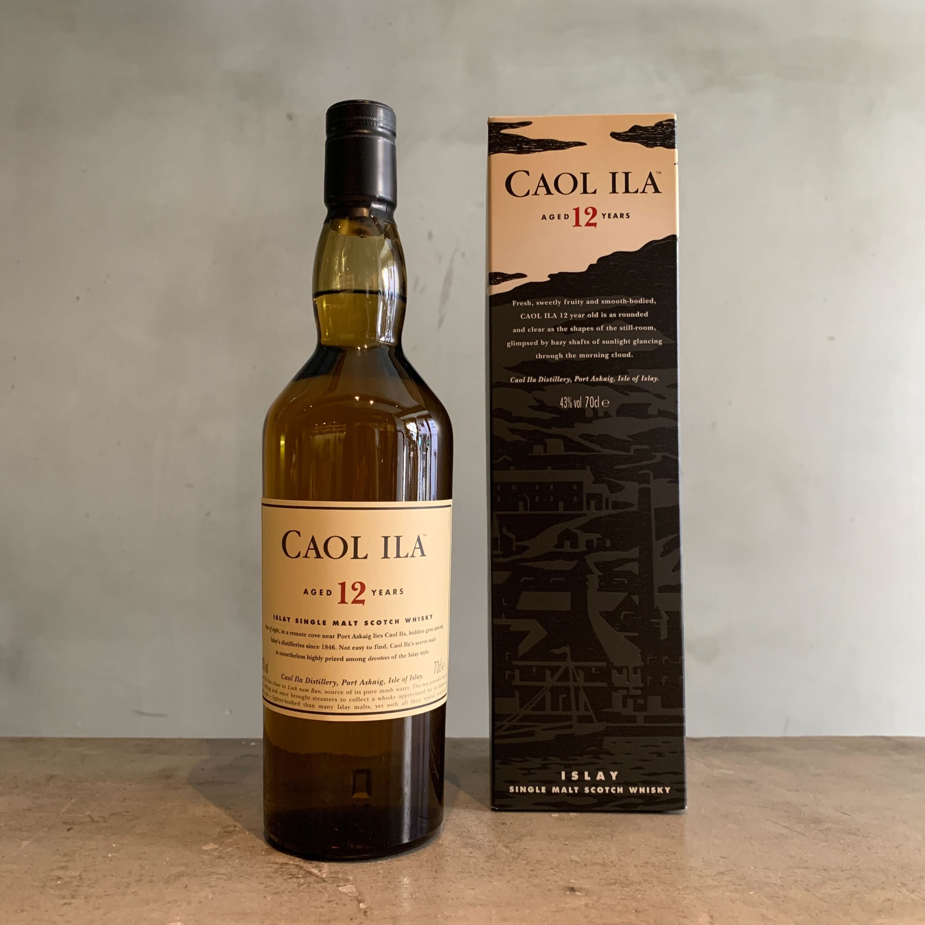 CAOL ILA AGED 12YEARS-カリラ 12年- – & SPIRITS
