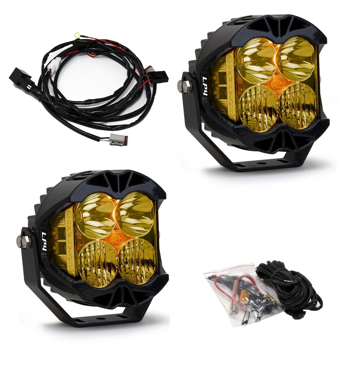 BAJA DESIGNS - LP4 PRO PAIR DRIVING/COMBO LED - AMBER – Shop Eurowise