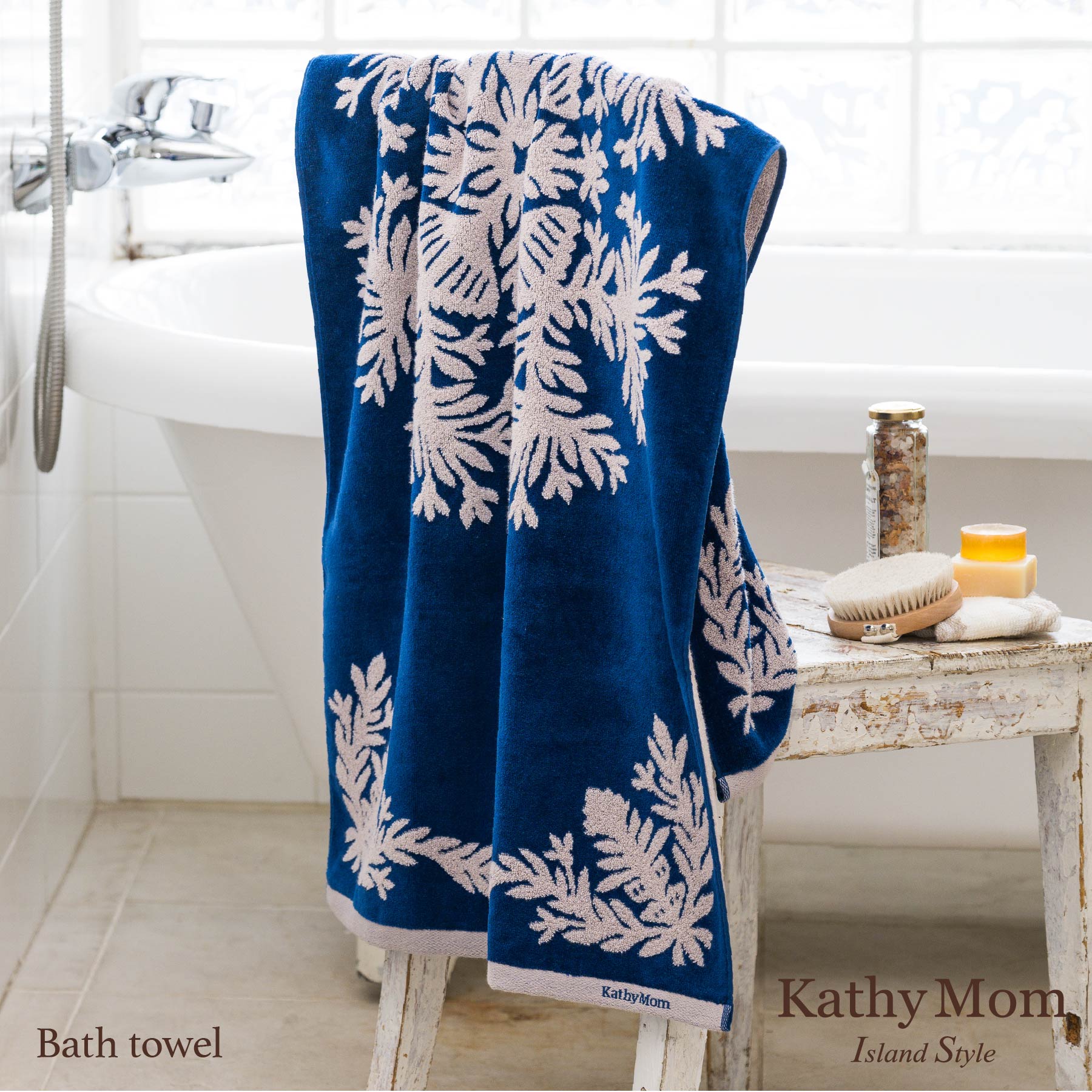 バスタオル ハワイアンキルト柄 ハレハワイシリーズ #861f カヒコ