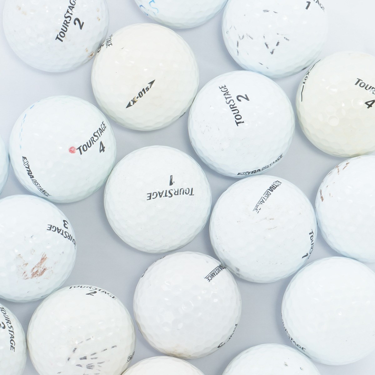 ツアーステージ混合 練習用ボール 500個セット(ボール（ロスト）)|Lost