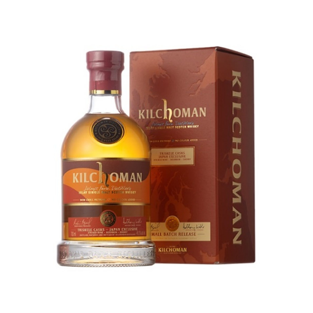 日本市場向けスモールバッチボトリング キルホーマン トリスケルカスク