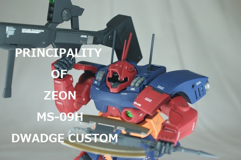 MG MS-09G デザート・ロンメル専用ドワッジ改の完成品