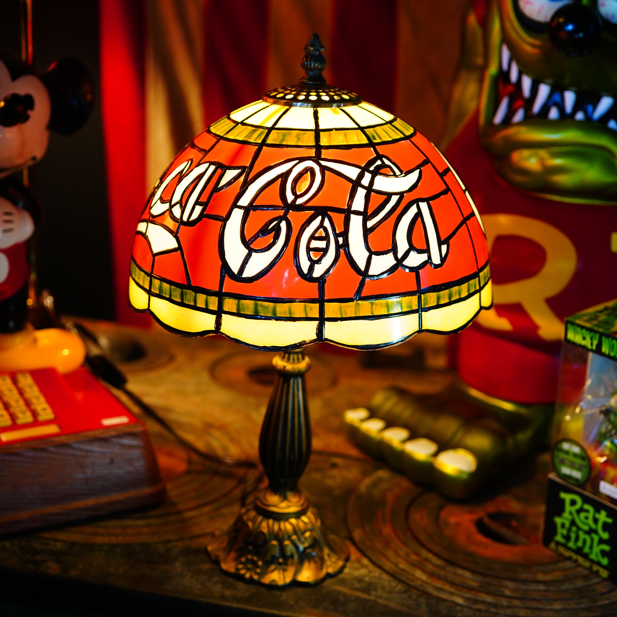 ステンドグラス 2025年最新コカコーラ ビンテージの人気アイテム