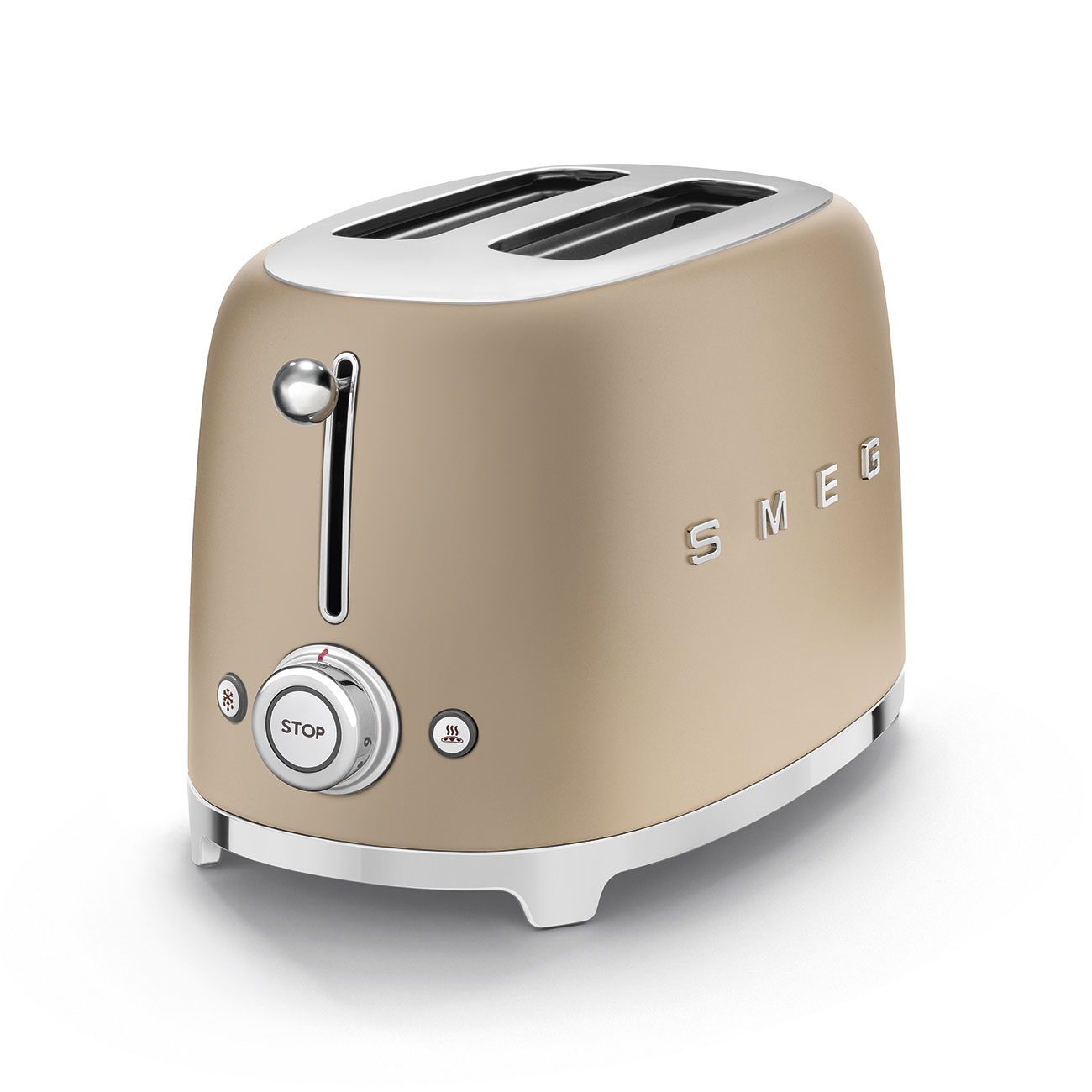 SMEG トースター ローズゴールド SMEG 2 Slice Toaster, Rose Gold