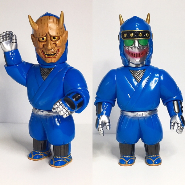 サムライドール 大江戸ROAOTS 半蔵門 鴉天狗 ソフビ 開封済み サムライ