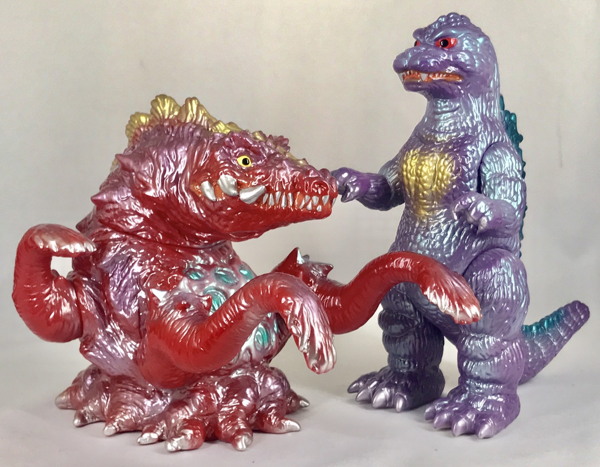 m1号 ビオランテ BEAMS 蓄光 ソフビ ゴジラ M1号 エムイチゴウ TOKYO