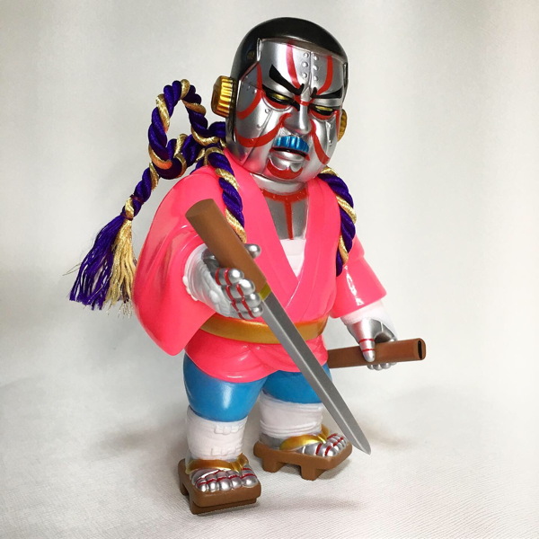 Samuraidoll ソフビ 半蔵門 鬼羅右衛門 大江戸ROBOTS 鴉天狗 サムライ