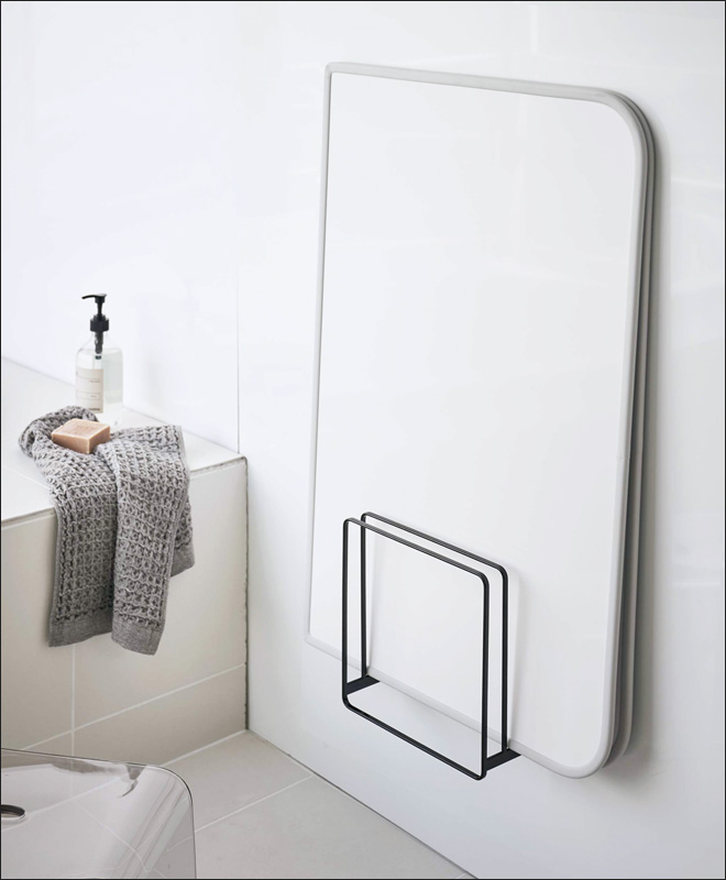 山崎実業 風呂蓋スタンド 風呂ふたホルダー ホルダー 風呂蓋フック