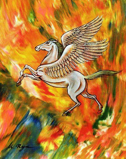 龍敬子画伯仏絵3展