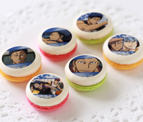 黒子のバスケ アニメイトカフェ クランチ バレンタイン 缶バッジ 青峰