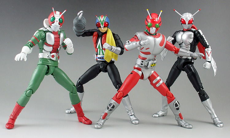 仮面ライダーV3 レビュー ライダーマン 「（真骨彫製法） 力と技の風車が