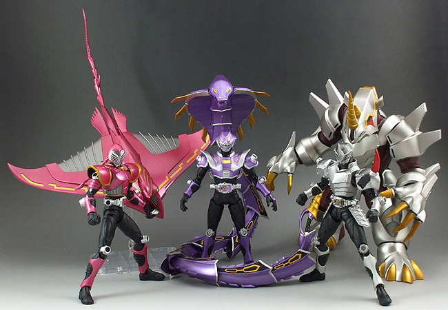 貴重3品】ジェノサイダー&マグナギガ&ゾルダ 仮面ライダー龍騎