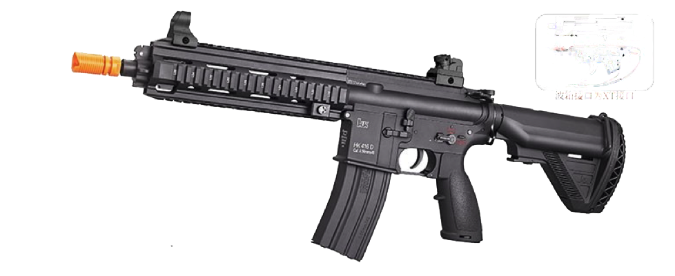 HK416D v4 Gel Blaster Assault Rifle – Tactical Gel Blasters